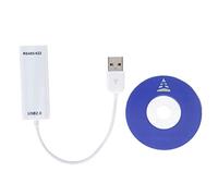 CAGUYLONA Adaptateur convertisseur USB vers RS485/RS422, convertisseur de Port série de qualité Industrielle avec Puce PL2303, Interface RJ45 Anti-surtension et Anti-Foudre, Compatible