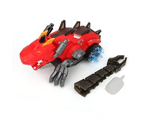 CAGUYLONA Jouet Dinosaure électrique à pulvérisation mécanique, Dinosaure électrique avec Musique et éclairage, Jouet interactif pour Enfants avec Effets sonores et Jet d’Eau, pour garçons