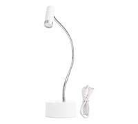 CAGUYLONA Lampe à ongles LED UV avec interrupteur tactile, lampe de durcissement de gel UV sans fil et rechargeable, design à col de cygne réglable à 360° pour un séchage rapide des ongles e