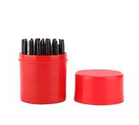 CAGUYLONA Outil de poinçonnage pour bracelets de montres à main, kit de réparation professionnel pour horlogerie avec têtes de poinçonneuse en acier traité thermiquement, transfert de trous