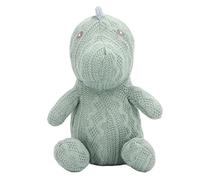 CAGUYLONA Peluche de Dinosaure Vert, poupée de Dinosaure en Peluche Douce pour Enfants, Adorable Animal en Peluche à la Forme de Dinosaure, rembourré de Coton PP de qualité supérieure, idéal