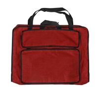 CAGUYLONA Sac pour Planche à Dessin, Sac à bandoulière pour Artiste avec Plusieurs Poches, Sac de Grande capacité étanche pour Planche à Dessin, Fournitures d’Art, Outils de Peinture et Papi (Rouge)
