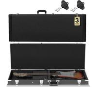 CAHAYA Étui Rigide Portable carré pour Guitare électrique Standard Noir