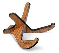 CAHAYA Support Guitare sur Pied Professionnel X Support Pliable, Antidérapant et Stable pour Guitare Acoustique/Classique/Basse | Structure Renforcée, Design Rayures Zèbre (CY000180-2)