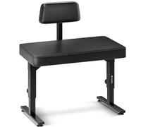 CAHAYA Tabouret Piano Réglable Stable avec Dossier, Charge 200 kg