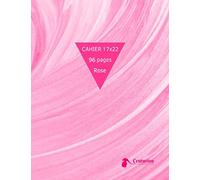 Cahier 17x22 96 pages Rose: Cahier Petit Format Grands Carreaux 96 pages | Cahier de Brouillon avec Table de Multiplication