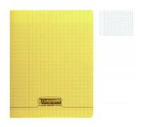 Calligraphe 18124C Cahier Agrafé Jaune - 17x22 - 96p grands carreaux
