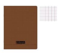 Calligraphe Cahier 18931C 17 x 22 cm grands carreaux 96 pages couverture polypro sans spirale