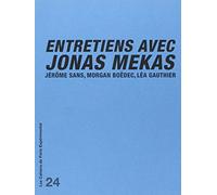 Cahier 24-Entretiens Avec Jonas Mekas