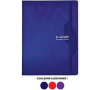 Cahier - 24x32 - 140pages - Grands carreaux - Couverture carton - Calligraphe