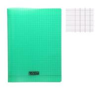 Calligraphe Cahier Calligraphe G 24x32 cm grands carreaux 192 pages couverture polypro sans spirale