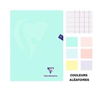Clairefontaine Cahier agrafé Mimesys PASTEL - 24x32 cm 96p grands carreaux couverture polypro