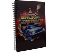 Retour Vers Le Futur 2 - Effet 3d Poster - Cahier