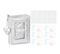 Cahier à Collage,5 Anneaux Avec Charme En Coeur,M5 Cahier à Binder Journal | Pour les étudiants universitaires élèves adolescents maison dortoir école salle de classe