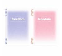 Cahier à feuilles mobiles, 80 feuilles , B5 vierge rose+violet (2 pcs) | Papier d'écriture, Cahier rédaction, Rédaction d'exercices, Pour rédacteurs