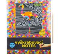 Cahier à gratter 14x20cm / 10 feuilles
