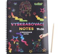 Cahier à gratter 26x19cm / 10 feuilles