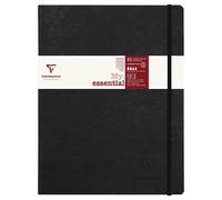 Cahier À Lignes Clairefontaine MyEssential Threadbound B5 Noir 96sh Neuf