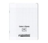 Cahier à rabats 17x22-48 pages - Séyès - Polypro incolore