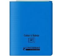 Cahier A Rabat CONQUERANT Bleu 96 Pages 24x32