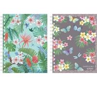 Cahier à spirale A5/100K kr Ladylike R.M. (2 pcs)