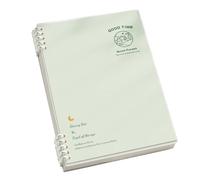 Cahier à spirale B5, 10 anneaux, rechargeable, 120 feuilles pointillées 6 mm - Travail, études et journal - 1 pièce