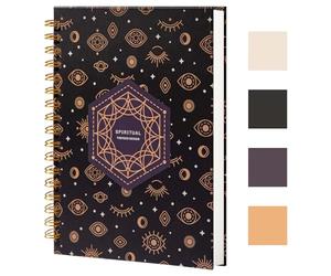Cahier à spirale - Cahier ligné format collège 237 x 178 mm - Cahier à spirale règle collège - Journal de bureau - Cahier au format B5 pour travail et études - Papier épais de 100 g/m² - 200 pages