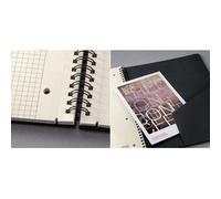 Cahier à spirale Conceptum, A4, quadrillé, bleu foncé