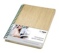 Cahier à spirale Edition Conceptum Nature, A5, bambou