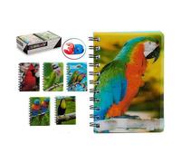 Cahier À Spirale Perroquet 3d A6
