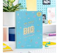 Cahier À Spirales A4 À Couverture Rigide 'les Gens Sympas Écrivent Dans De Grands Cahiers' Mr. Formidable