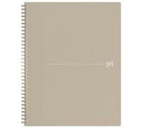 Cahier à spirales Origins, A4, quadrillé, beige