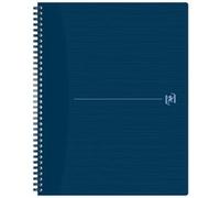 Cahier à spirales Origins, A4, quadrillé, bleu