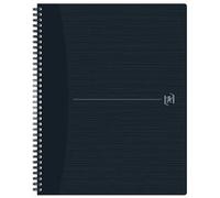 Cahier à spirales Origins, A4, quadrillé, noir