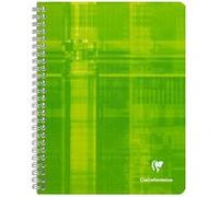Cahier à Spirales Vert 17x22 224 pages Q.5x5 Vert G