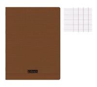 Calligraphe Cahier 18641C A4 21x29,7 cm Grands carreaux 96 pages Polypro Marron