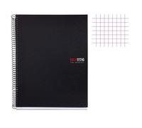 Cahier - A4 (21x29,7cm) - Petits carreaux - 150 pages - couverture en polypro no