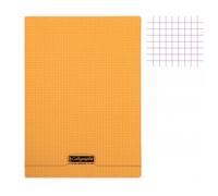 Calligraphe Cahier agrafé 18338C A4 96 p. petits carreaux papier 90 g couverture polypro orange
