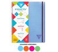Clairefontaine Cahier-trieur Proactiv'Book 328176C A4+ 22,5x29,7 cm 160 p. détachables Couv. polypro