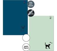 Cahier A4/32K uni 90g Animal S1 (6 pcs)