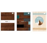Cahier A4 60 feuilles, 70g avec motif TREND BOYS - parfait pour les jeunes créatifs ! Élégant, pratique et disponible dans un mélange de couleurs attrayant.