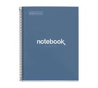 Cahier A4 à Spirale - Miquelrius - Emotions - 80 Feuilles - Couverture Rigide - Bleu Marine