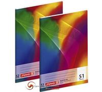 Cahier A4 Brunnen ligné avec marge Linéature 27