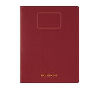 Cahier A4 étudiant XXL avec 120 pages lignées Rouge
