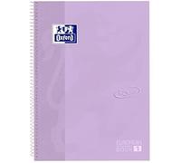 Cahier A4+ Oxford - Mauve - 80 Pages - Petits Carreaux 5x5