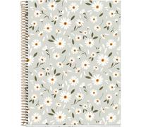 Cahier - A4 - Petits carreaux - Spirales - Couverture rigide - 100 feuilles - Mi