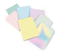 Cahier A4 - Pigna - Monochrome Pastel - Lot de 10 pièces - 80g - Couverture souple