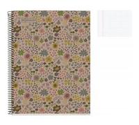 Cahier - A5 14,8x21(cm) - Petits carreaux - 80 pages - couverture en carton - à spirale - Miquelrius G