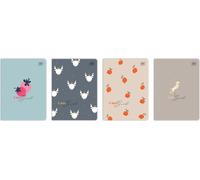 Cahier A5 16k 3 lignes couleur 70g Tendances Filles p20 INTERDRUK mix prix par 1