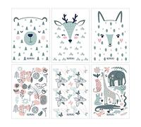 Cahier A5 32 feuilles double ligne, Scandy